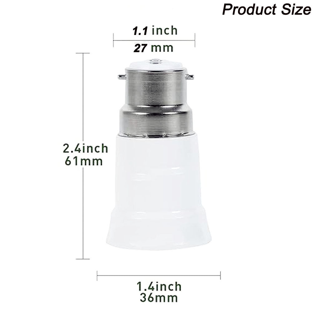 E26 E27 7 6 5 4 3 In 1 LED Light Bulbs Socket Adapter Splitter, Standard Lamp Holder Base Converter For Home Commercial - Foto 14