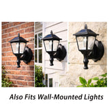 Solar Garden Post Light with Motion Sensor – Outdoor Waterproof LED Pole Light