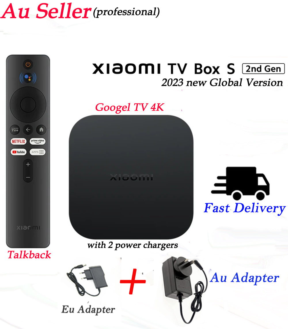 Xiaomi TV Box S 2nd-Gen streaming media player – The new industry standard