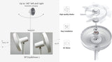Yarratwo Smart Standing Fan Super-Quiet, Intelligent Sensor Cooling Wind Design With App&Voice Control,Table & Pedestal Fan, Adjustable Tilt & Oscillation (white)