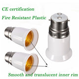 B22 to E27 Bulb  Lamp Holder Base Socket  Screw Bayonet  Converter Adapter