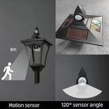 Replacement Top Head Compatible with Post Lights and Wall-Mounted Lights, Motion Sensor LED, 1800mAh Battery, Waterproof Outdoor Yard Light