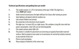 yarratwo 4-in-1 led Solar Moden Post Light Outdoor with Tabletop,Wall-Mounted for Garden, Lawn, Pathway, Driveway Front/Back Door Area Pole Lighting Yard