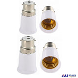 B22 to E27 Bulb  Lamp Holder Base Socket  Screw Bayonet  Converter Adapter